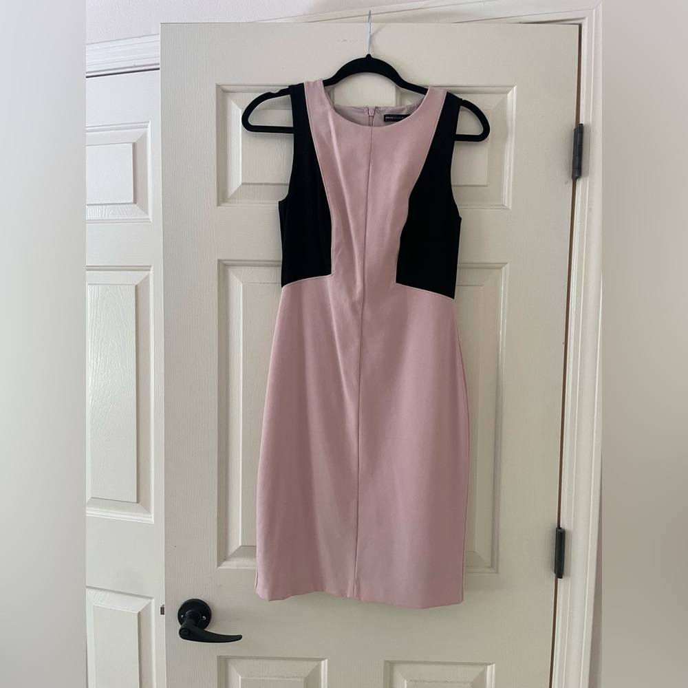 White House Black Market Pink Sheath Dress